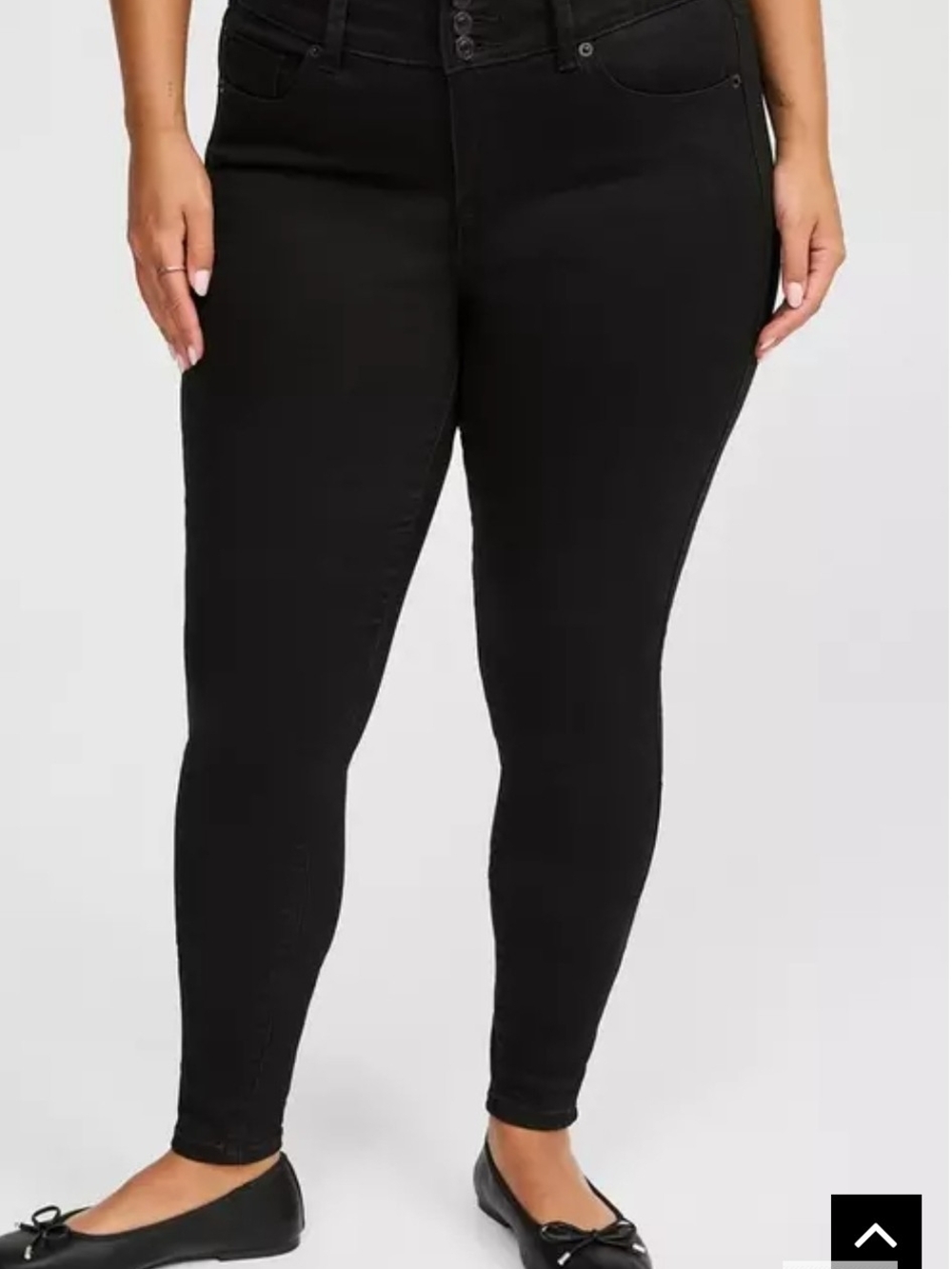 Torrid Black High-Rise Skinny Jeans Size 20